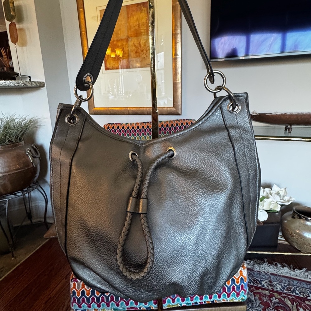 STRADA | Pewter HandBag